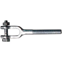 Manutan Rod clevis bolt galvanised, Force: 1080 kg, overall width: 41 mm,
