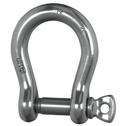 Manutan Bow stainless steel, strength shackle: 1300 kg, safety factor: