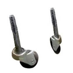 Manutan Castors for professional stepladder, model: auto-escamotable Roulette,