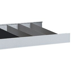 Manutan Plaque transversal Multi-Fix Premium, depth: 1250mm, height: 200