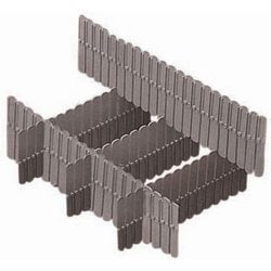 Manutan X10 Manutan Plastic Bin Dividers 45mmx1104mm, Quantity: Pack of