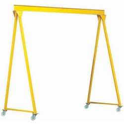 Manutan Workshop trestle, Force: 5000 kg, weight: 637 kg,height under iron: