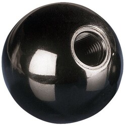 Manutan Button ball, model: with threaded insert, O overall: 50 mm, material: