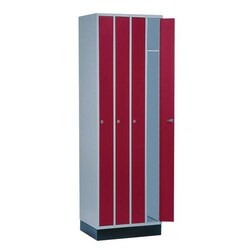 Manutan Cloakroom XS, column width: 150 mm, number of compartments: 2,