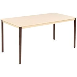 Manutan Versatile table, width overall: 150 cm, shelf colour: Beige, overall