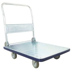 Manutan Manutan 350kg Galvanised Folding Platform Trolley, Quantity: Each