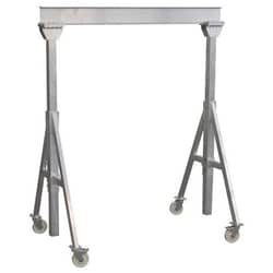 Manutan Portico in aluminium, Force: 1000 kg, weight: 170kg, mini useful