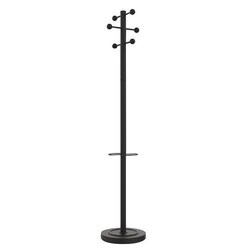 Manutan Access coat rack, black, Quantity: Each