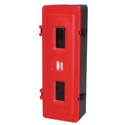Manutan Plastic box for 1 fire extinguisher 9 kg, Quantity: Each