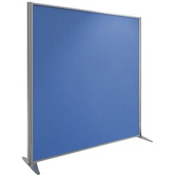 Manutan Partition wall Kprim fabric sound-absorbing ultramarine profile