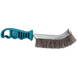 Manutan Wire brush with universal handle, wire material: steel, wire Ø: