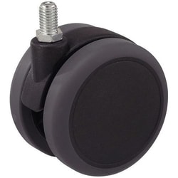 Manutan Roulette bandage rubber dual-wheel, model: swivelcaster, Force: