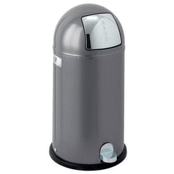 Manutan Trash Wesco Kickboy, height: 72.5 cm, capacity: 40 L, colour: Anthracite,