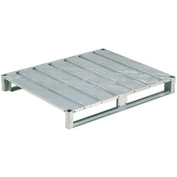 Manutan Metal pallet, material: galvanized steel, length:1200 mm, width: