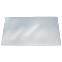 Durable Transparent underlays, length: 530 mm, width: 400mm, colour: Transparent,