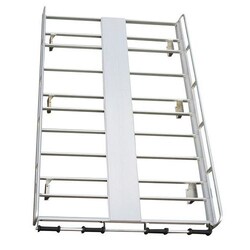 Manutan Roof rack aluminium + windbreak and roller Partner L1, Quantity: