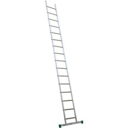 Manutan Simple ladder 5.05m 16 steps with stabiliser brace, Quantity: Each
