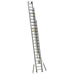 Manutan Extension ladder with 3 levels and stabilisers, C3, 4m90/12m35,