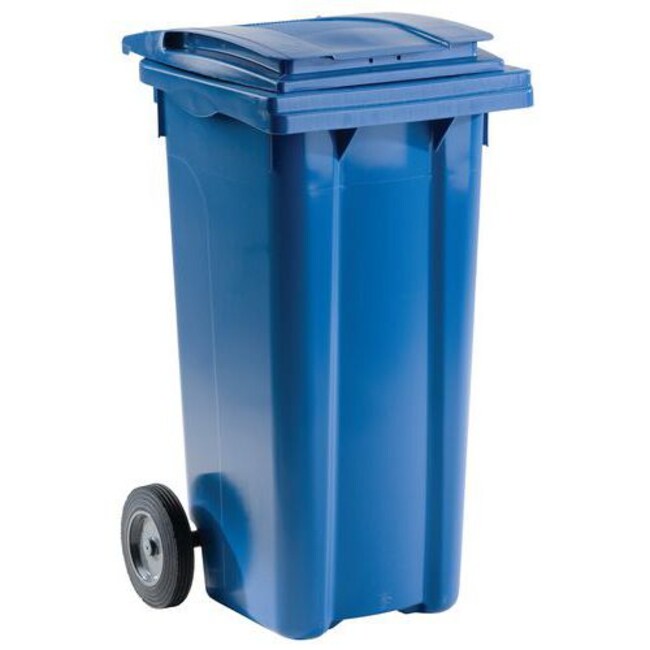 Manutan Waste bin for sorting blue, Quantity: Varje | Fisher Scientific