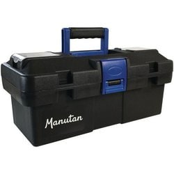 Manutan Manutan Plastic Tool Box 185x190x370mm, Quantity: Each