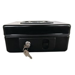 Manutan Cash box with 3 compartments - 20 cm, Quantity: 1 pièce