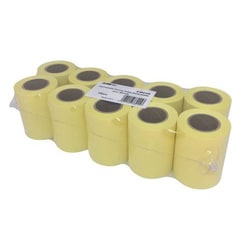 Manutan X10 refill for sticky notes Brix, 60x10 mm, yellow, Quantity: 10