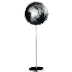 Manutan Globe Ø 42.5 cm, on foot, multidirectional, black, Quantity: Each
