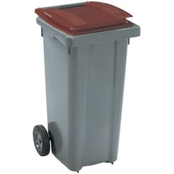 Manutan Container 2-wheel capacity: 140 L, length: 48.5 cm, width: 55 cm,