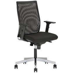 Manutan Office Chair Intrata, colour: grey, file height: 66 cm, seat width: