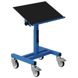 Manutan Desserte mobile réglable à plateau inclinable, Quantity: 1 pièce