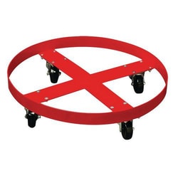 Manutan Drum roller for metal drums - load capacity 410 kg, Quantity: 1