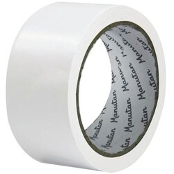 Manutan Ground marking tape 0.14 mm x 50 mm x 33 m, white, Quantity: Each