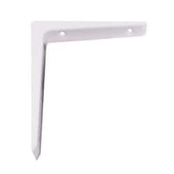 Manutan Aspect Aluminium Bracket 150 x 200mm White, Quantity: Each