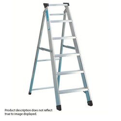 Zarges Class 1 Industrial Swingback Stepladder 4 Treads, Quantity: Each
