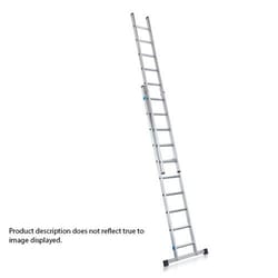 Zarges 2x10 Double Extension Ladder, Quantity: Each