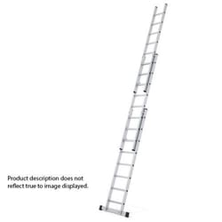 Zarges 3x14 Triple Extension Ladder, Quantity: Each