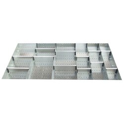 BOTT Cubio 20 Metal Compart. Divider for 1300x750x150mm Drawer, Quantity: