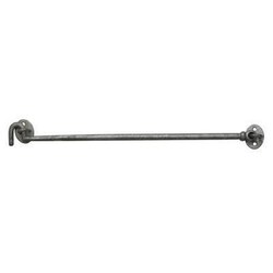 Manutan Cabin Hook and Eye 500mm Galvanised, Quantity: Each