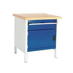 BOTT Cubio Workbench + Cupboard, Drawer and MPX Top 840x750x750mm, Quantity: