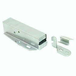Manutan Heavy Duty Automatic Touch Latch 75mm Bright ZincPlated, Quantity: