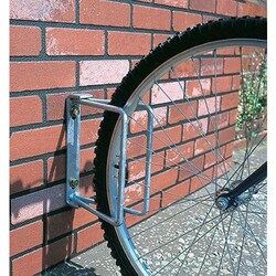 Manutan Galvanised Wall Fixed Cycle Stand, Quantity: Each