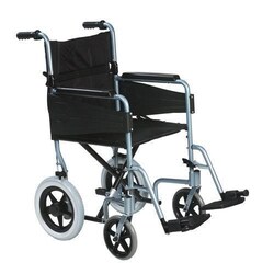 Manutan Lightweight Transit Wheelchair, Quantity: Each