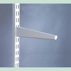 Manutan elfa Bracket for Solid Shelving 320mm White, Quantity: Each