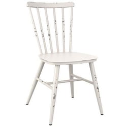 Manutan Spin Aluminium Side Chair White, Quantity: Each