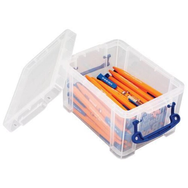 Manutan 1.6 L Clear Really Useful Box, Quantity: Each | Fisher Scientific