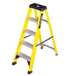 Manutan 5 Tread Fibreglass Swingback Steps, Quantity: Each