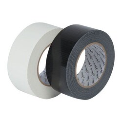 Manutan X4 Silver Waterproof Cloth Tape. LxW 50m x 75mm, Quantity: Pack