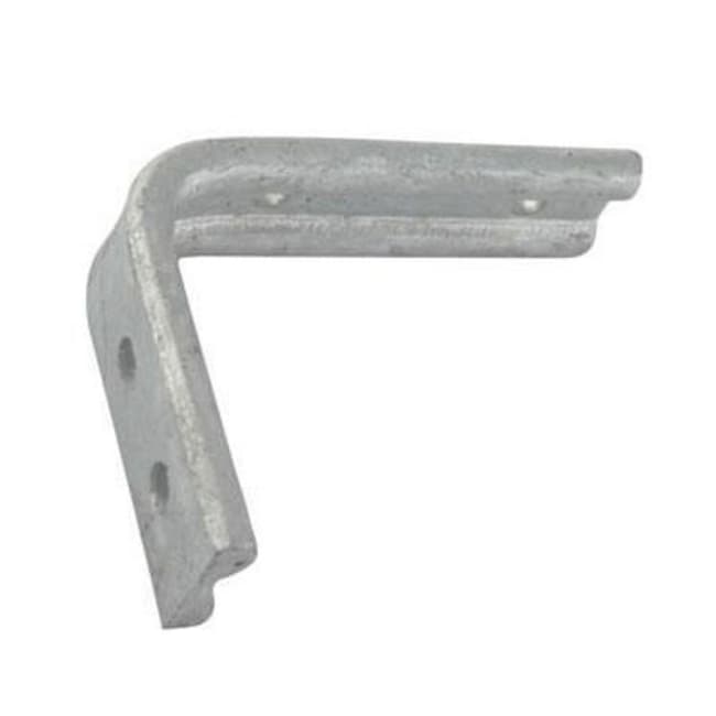 Fluted Steel Angle Bracket 75 x 50mm Galvanised Fisher Scientific