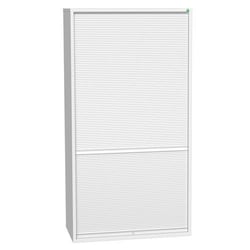BOTT Verso 3 Shelf Roller Shutter Cupboard 1050x550x2000mm, Quantity: Each