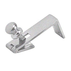 Manutan Counter Flap Catch 84 x 22.5mm Satin Chrome, Quantity: Each